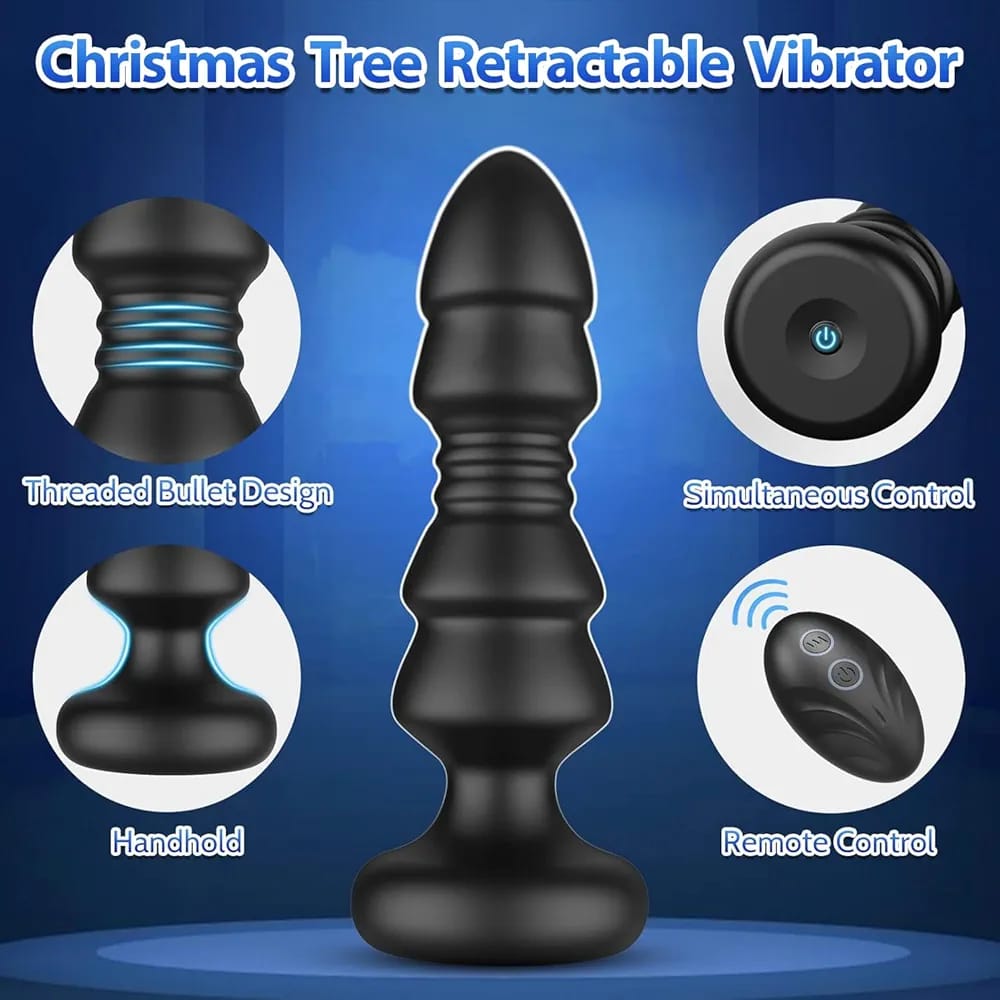 Pulse Wave Rechargeable Vibrating Plug